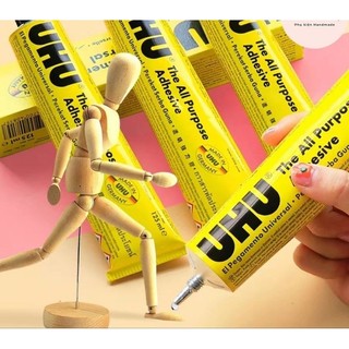 Keo uhu - dán len sợi, vải, nhựa, da, gỗ, mô hình diy