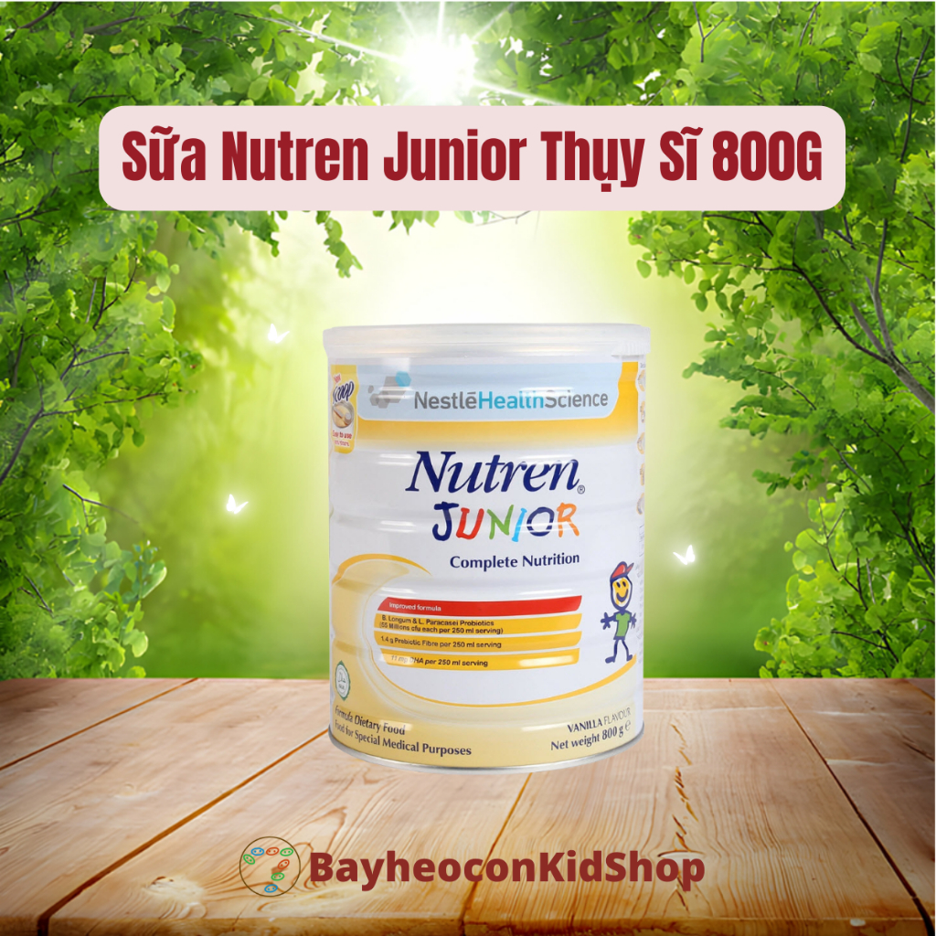 Nutren Junior Thụy Sĩ 800G