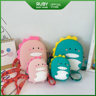  Túi đeo chéo cho bé gái túi đeo chéo cho nữ xinh xắn mẫu mới hot trend chất liệu silicon mềm dẻo rubybabyhome 