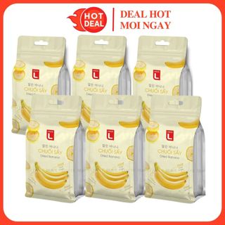 COMBO 6 Gói Chuối Sấy Choice L Lotte 100G/Gói