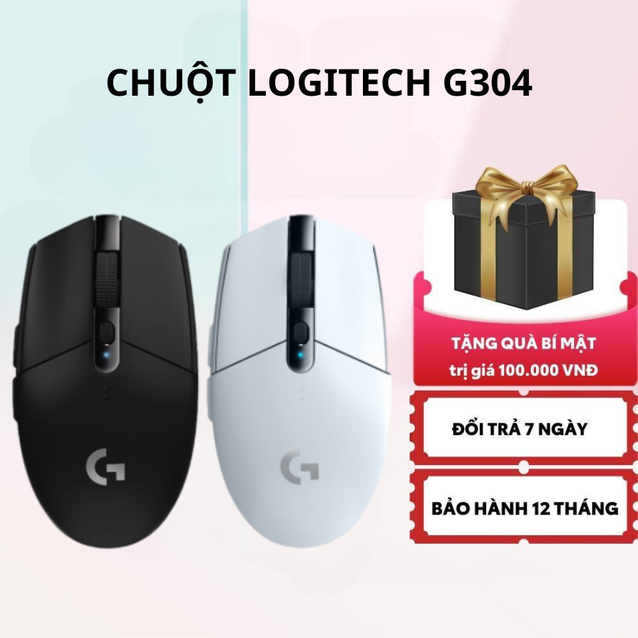 Chuột Gaming Logitech G304 - Logitech G304 Lightspeed 12.000 Dpi mới 100% nguyên seal | BigBuy360 - bigbuy360.vn