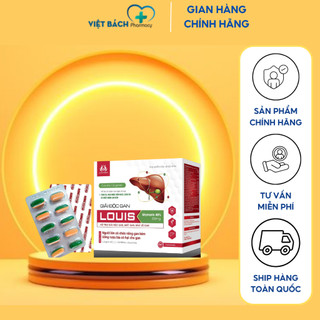 Viên uống bổ gan Louis giải độc gan, giúp bổ gan, hạ men gan, tăng cường chức năng gan, bảo vệ gan