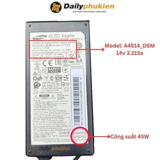 Adapter nguồn màn hình samsung 14v 3a chính hãng bóc máy dailyphukien
