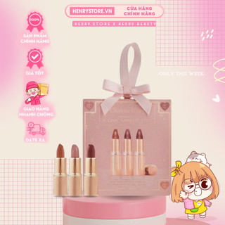 Set son charlotte tilbury iconic mini lip trio kit 1.5g