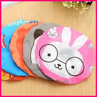 Mũ Tắm Trùm Tóc Hình Thú Cute/ Mũ trùm tóc nhà tắm chống thấm nước bảo vệ tóc nhiều hình ngộ nghĩnh