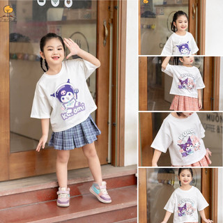 Bộ quần áo bé gái LITIBABY áo kèm chân váy xếp ly size 2/10 tuổi