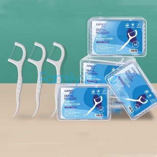 Tăm chỉ nha khoa hộp 50 chiếc nhập khẩu-hộp chỉ nha khoa--k364
