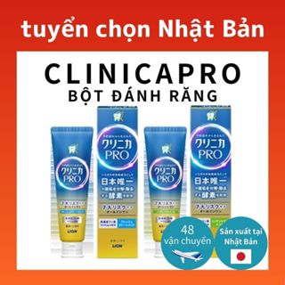 Kem đánh răng Clinica PRO 100g vận chuyển trực tiếp từ Nhật Bản