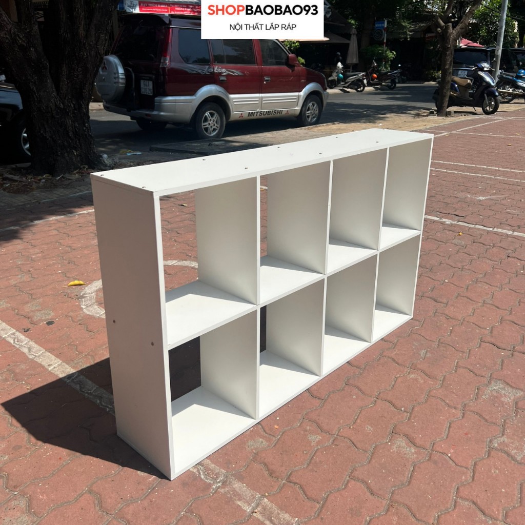 Kệ sách để sàn nhà kệ gỗ đựng đồ đa năng chất liệu gỗ MDF phong cách tối giản - X25 | BigBuy360 - bigbuy360.vn