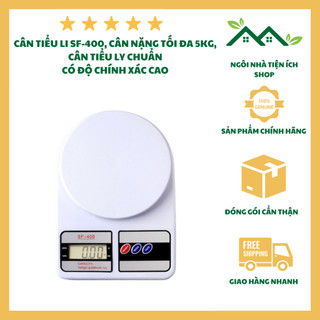 Cân tiểu li sf-400 màn hình led, cân nặng tối đa 5kg, cân tiểu ly chuẩn có độ chính xác cao