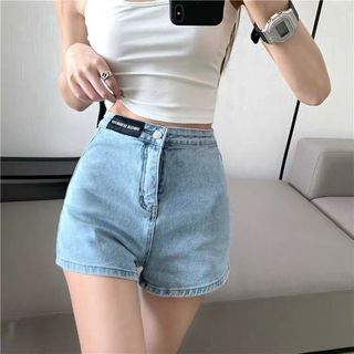 Quần short jean nữ chất bò mềm mại QD01