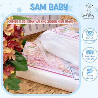 Combo 5 gói khăn vải khô đa năng Hiền Trang Loại 200g Sam Shop