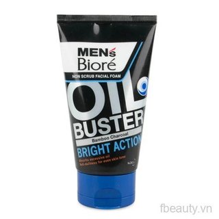 Sữa rửa mặt Men Biore sạch nhờn Sáng da 100g