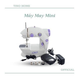 Máy May Mini Gia Đình Có Đèn Led Nhỏ Gọn Để Bàn Dễ Sử Dụng (TVQ Store)