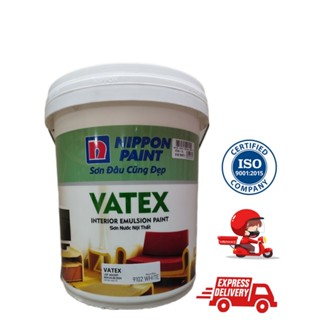 25kg Sơn nước nội thất NIPPON Dễ Lau Chùi cao cấp nhiều màu, giá rẻ thay thế giấy dán tường, vẽ và decor phòng...