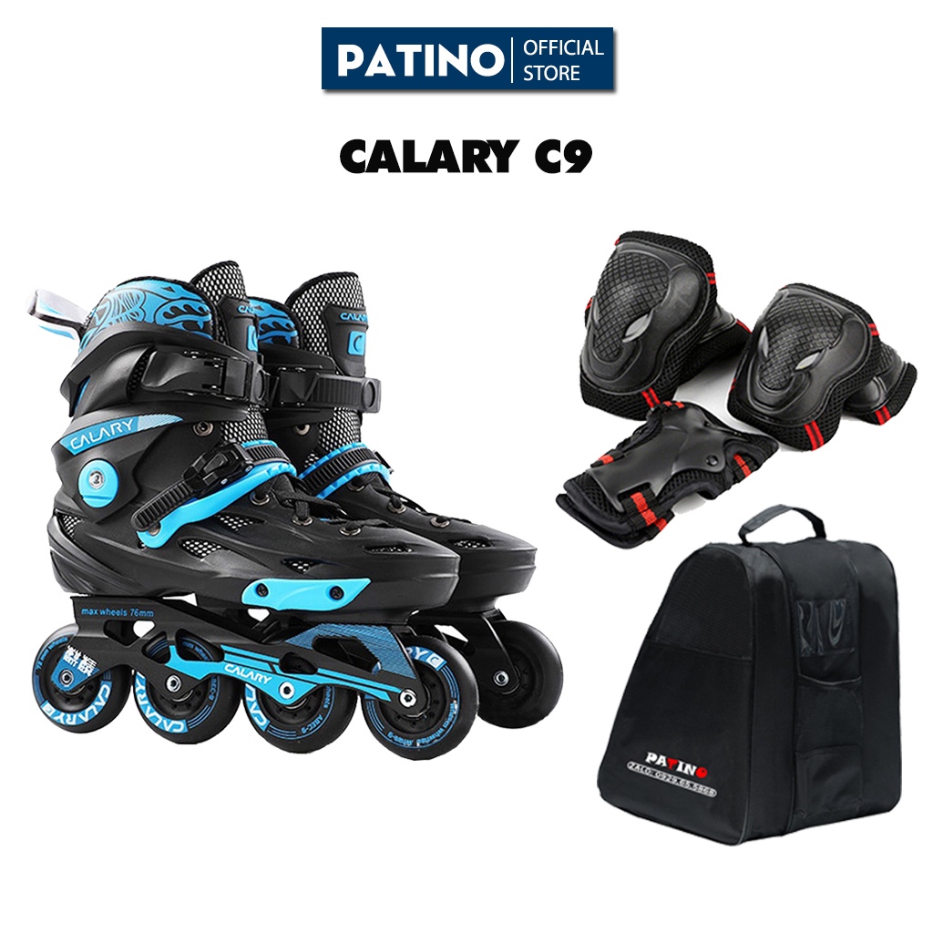 Giày patin người lớn Centosy Calary C9 - bánh cao su đặc, trượt mượt mà thiết kế trượt patin chuyên dụng