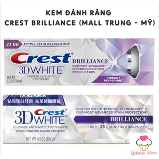 Kem đánh răng Crest 3D White tẩy trắng răng