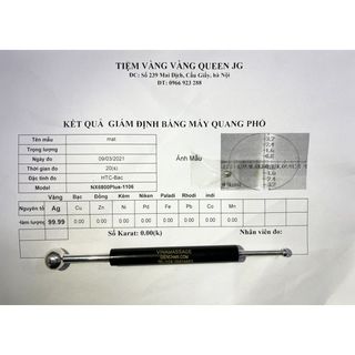 Dò hai đầu Diện Chẩn bọc bạc