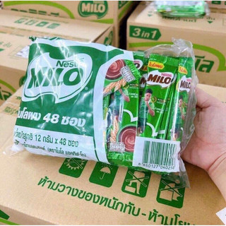 1 bịch 48 gói Milo Thái Lan hoà tan