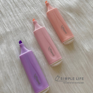 Viết Dạ Quang Classic Maped PASTEL