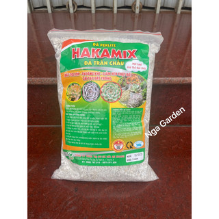 Đá perlite Hakamix đá trân châu trộn cùng giá thể khác trồng xương rồng sen đá hoa lan