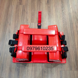 Nẹp định vị đầu, nẹp cố định đầu cứu hộ cứu nạn dùng kèm cáng cứu thương