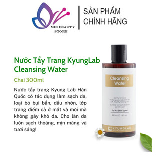 Nước tẩy trang Kyung Lab Cleansing Water 300ml Hàn Quốc chính hãng giúp làm sạch sâu dưỡng ẩm mềm mịn da