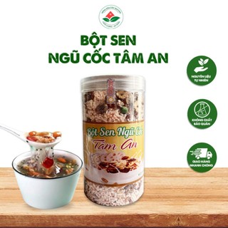 Bột củ sen mix hạt dinh dưỡng tâm an hộp 500gr
