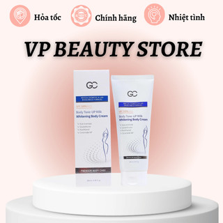 Kem dưỡng trắng chống nắng nâng tone body gc body tone-up milk whitening cream 200ml