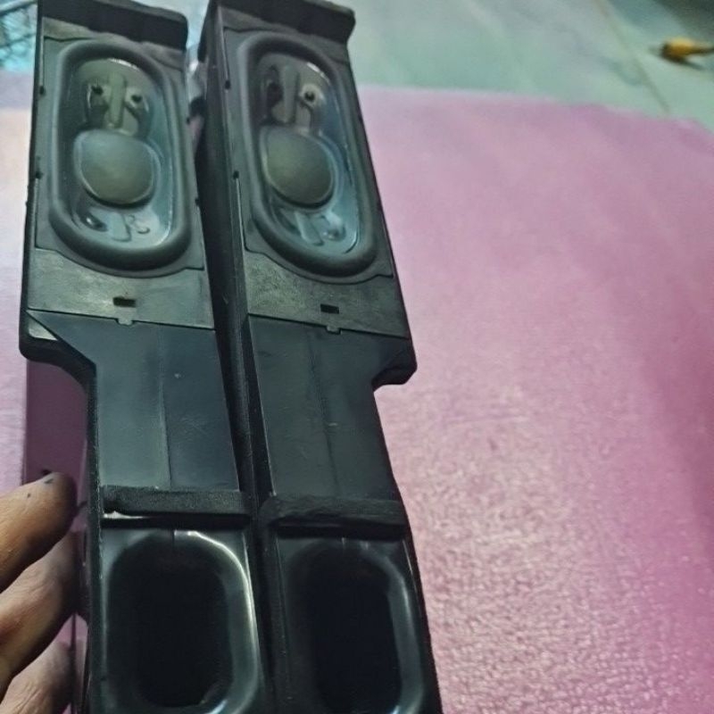 Cặp loa toàn dãi 8ohm/ 10w, tháo từ tivi SONY 65 A8G  OLED, có hộp cộng hưởng