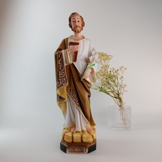 Tượng Thánh Giuse Thợ Mộc 30Cm, Tượng Composite Cao Cấp
