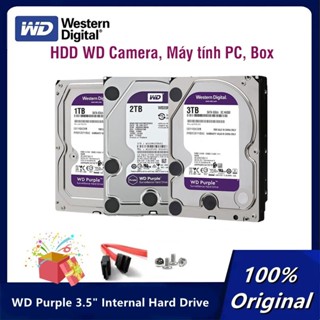Ổ Cứng HDD WD tháo máy, dùng cho Camera, Máy tính PC, Box - HDD 3TB/2TB/1TB/500GB - Bảo hành 1 đổi 1