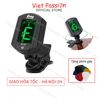 Máy lên dây đàn guitar ukulele violin Tuner ET-33 guitar ukulele violin chất lượng Viet Passion