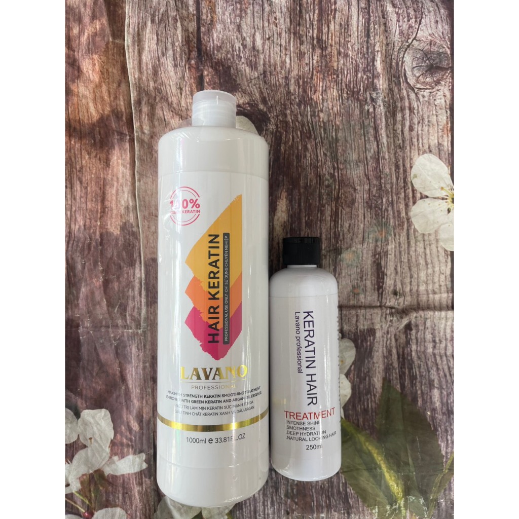 Phục hồi tóc hư tổn nặng dành cho tóc tẩy, uốn, nhuộm Keratin Lavano