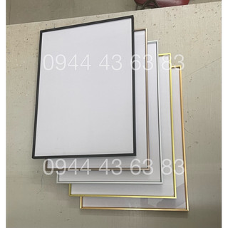 (40x60) khung ảnh nhôm hợp kim mặt mica dày 2mm