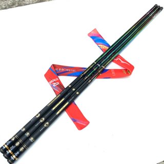 Cần Câu YG - X5000 WAR HORSE Độ Cứng 6H-19i Bản F1 Kèm Túi Vải Và Ngọn Phụ