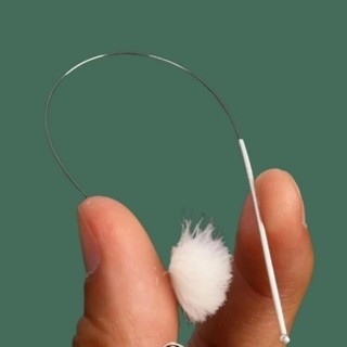 1 cây tăm Ngoáy Tai Lông Vịt Chân inox xịn sò