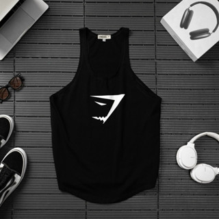 áo ba lỗ gym logo lớn mạnh mẽ