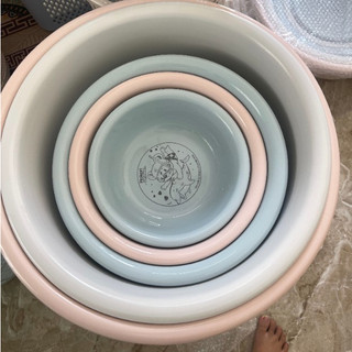 Combo 3-5 size chậu nhựa tròn thau nhựa Hokori Việt Nhật
