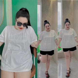 Áo phông suông đính đá Miu