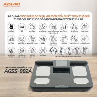 Thiết bị đo sức khỏe aguri agss-002b