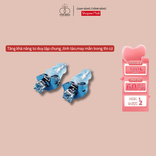 Bông tai bạc nữ Tyche Rose kiểu dáng Hàn Quốc phong cách trẻ trung phù hợp đeo đi học, đi chơi, đi làm TYCHE JEWELRY