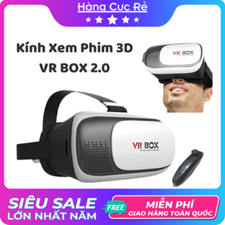 Kính thực tế ảo cho điện thoại, xem phim 3D sống động siêu đẹp, VR Box trải nghiệm 4D - Shop Hàng Cực Rẻ