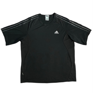 Áo Thun Thể Thao 2hand Cực Phẩm Chính Hãng ADIDA Phối 3 Sọc Size L Độ Mới Cao