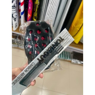 Bộ mút xốp lược tạo kiểu tóc nam cho tóc uốn premlock tóc xoăn rối phồng