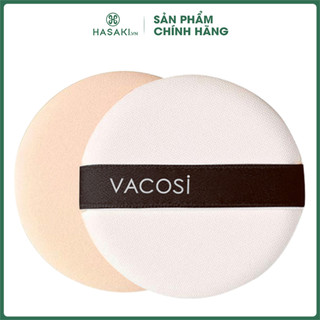 Bông Phấn Air Fitting Cushion Puff Vacosi Vuông, Tròn Hasaki Sản Phẩm Chính Hãng
