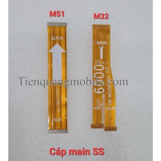Cáp nối main sạc samsung m51, m32