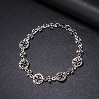   Mẫu Mới  Vòng Tay Nam Titan Chrome Heart Cực Ngầu 