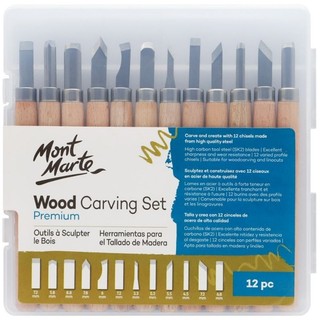 12 Dao Điêu Khắc Đất Sét, Dưa Tết, Gỗ Mont Marte-SP0023