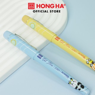 Bút máy nét hoa, bút nét thanh nét đậm dành cho học sinh tiểu học viết chữ đẹp - Hồng Hà (2261)